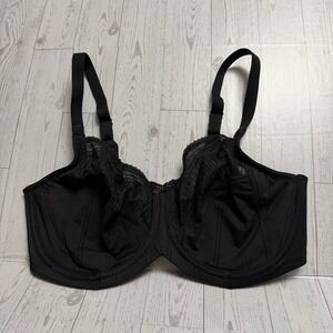 Lilyette Enchantment Three-Section Unlined Minimizer Underwire Bra Size 34DD